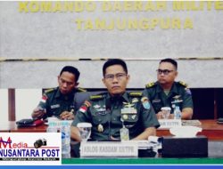 Dukung Profesionalisme dan Kesejahteraan Prajurit, Kodam XII/Tpr Gelar Rakernis Bidang Logistik TA 2023