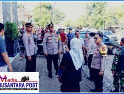 Polres Ngawi Melakukan Pengamanan Sistem Ring Untuk Sambut Kunker Presiden Jokowi
