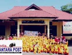 Polres Blitar Kota Menerima Kunjungan Dari Perwanida RA 01 Pacir Dalam Rangka Kegiata Pengenalan Profesi Polisi