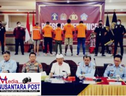 Kapolda Bali Hadiri Press Conference Kasus Pelanggaran WNA