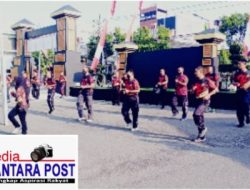 Agar Kesehatan Tetap Terjaga, Anggota Kodim 0808/Blitar Gelar Olahraga Bersama