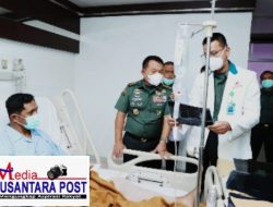 Prajurit Korban Penyerangan KKB Yahukimo Dijenguk Kasad di RSPAD