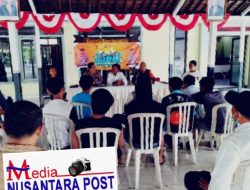 Jelang Bulan Ramadhan Kapolsek Udanawu Sampaikan Himbauan Kepada Warmas Pemuda Melalui Jum.at Curhat