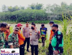 Kapolres Blitar Kota AKBP Argowiyono Kunjungi Sungai Brantas Di Dusun Balong Desa Bendosari Kecamatan Sanankulon, Jum at (17/03/2023