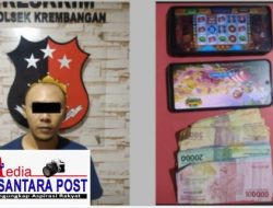 Bandar Chip Higgs Domino Island, Merengek-Rengek Saat Ditangkap Polisi