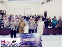Polres Blitar Kota Gandeng Perguruan Silat Jaga Kamtibmas di Bulan Ramadhan