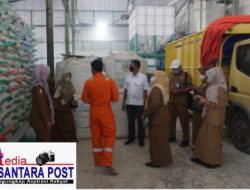 Pastikan Stok Beras Aman TPID Pemkab Bojonegoro Datangi Pusat Penggilingan Padi.