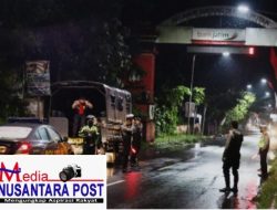Wujudkan Kondusifitas Keamanan Bulan Suci Ramadhan Polres Blitar Kota Gencarkan Patroli Syahur