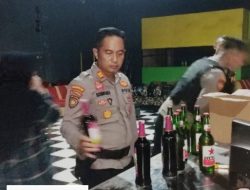 Polres Probolinggo Amankan Ratusan Botol Miras Pada Operasi Pekat di Bulan Ramadhan