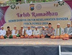 Sambut Ramadhan Polda Jatim Gandeng LSM Gapura dan Ulama Gelar Istighosah di Pamekasan