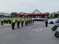 Long Weekend Satlantas Polres Kediri Siagakan Anggota Jamin Kamseltibcar Lantas