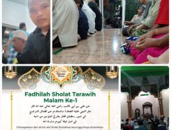 Marhaban ya ramadhan Sholat Taraweh Di Masjid Nurul Islam Dan Berikut keutamaan shalat tarawih Di hari ke-1 Ramadhan .