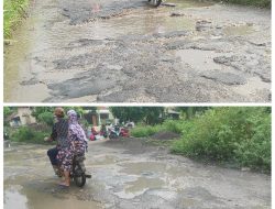 Pemkab Bangkalan dan Kepala Desa, Seakan Tutup Mata Terkait Jalan Yang Rusak Parah di Jalan Arok