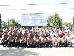 Support Anggota, Kapolres Kediri Kota Cek Polsek Semen