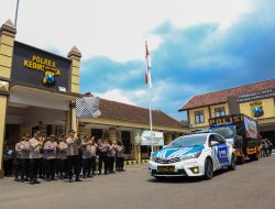 Polres Kediri Kota Kirim Bantuan ke Korban Banjir di Jateng