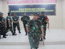 Kenali Lebih Dekat Satuan Jajarannya, Pangdam V/Brawijaya Kunjungi Kodim 0808/Blitar