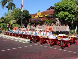 Antisipasi Bencana Alam, Polres Malang Siapkan Personel dan Peralatan