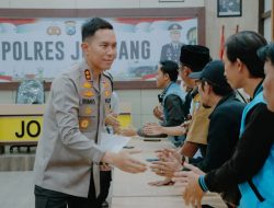 Polres Jombang Gelar Jumat Curhat dengan Paguyuban Silat