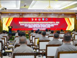 Kapolri Buka Rakernis Gabungan 5 Divisi Satker Polri