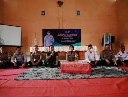 Rutin Adakan Jum’at Curhat, Polres Kediri Diskusi Kamtibmas Bersama Warga Kunjang