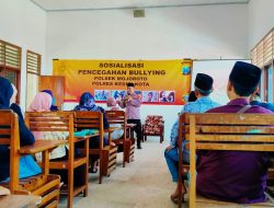 Polsek Mojoroto Gelar Sosialisasi Pencegahan Bullying di Ponpes Kedunglo Al Munadhdhoroh Kota Kediri