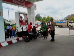 Jelang Mudik Lebaran, Polres Kediri Intensifkan Patroli SPBU Pastikan Stok BBM Aman Tanpa Kecurangan