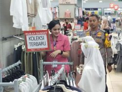 Senyum Ramadhan Penuh Berkah, Polres Kediri Kota Ajak Anak Yatim Belanja Baju Lebaran