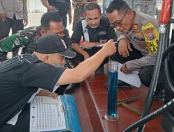 Jelang Mudik Lebaran, Polisi dan TNI Sidak SPBU di Jombang