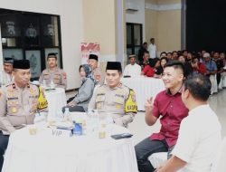 Kapolres Nganjuk Ajak Bukber Wartawan Dalam Rangka Perkuat Sinergisitas dan Tali Silaturahmi