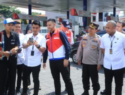 Tim Gabungan Polda Jatim Sidak SPBU, Pastikan BBM Aman Jelang Lebaran