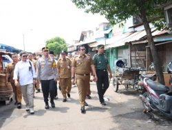 Pastikan Harga Pangan Jelang Lebaran, Forkopimda Kota Mojokerto Sidak Pasar dan Swalayan