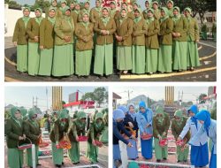 HUT ke 78, Persit KCK Cabang XXXIII Kodim 0819/Pasuruan Melaksanakan Ziarah