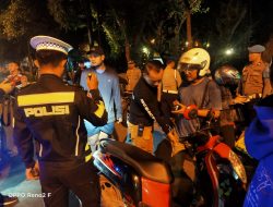 Beri Rasa Aman Pada Pemudik, Polres Kediri Kota Gelar Cipkon Harkamtibmas