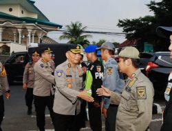Pengecekan Ops Ketupat Semeru 2024 oleh Pamatwil Polres Kediri Kota dari Polda Jawa Timur