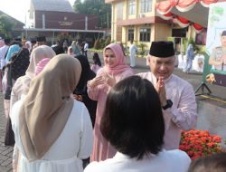 Kapolres Pasuruan Gelar Sholat Idul Fitri 1445 H Bersama Keluarga Besar Polres Pasuruan di Masjid Rofiqul Ummah