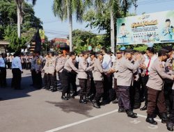 Kapolres Kediri Kota Gelar Halal Bihalal Bersama Personel Polres Kediri Kota dan Polsek Jajaran