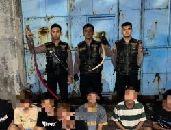 Polrestabes Surabaya Berhasil Amankan 7 Remaja Gangster yang Resahkan Warga