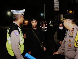 Polres Kediri Kota Kembali Gelar Patroli KRYD, Cegah Balap Liar dan Antisipasi Kriminalitas