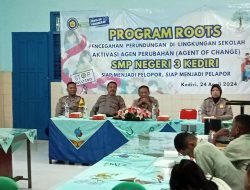 Polisi Kota Kediri Giatkan Sosialisasi Cegah Perundungan di Sekolah