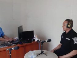 Talkshow di RRI Kediri, Polisi Sampaikan Kondisi Kamtibmas Pasca Lebaran