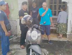 Dalam Hitungan Jam, Polsek Sananwetan Berhasil Amankan Pelaku Dan Barang Bukti Curanmor