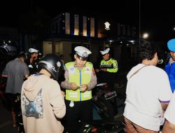Polres Kediri Kota Amankan Tujuh Motor Tidak Sesuai Spektek Diduga Untuk Balap Liar