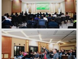 Seru, Polres Kediri Gelar Nobar Timnas Indonesia vs Iraq