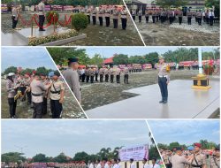 Polres Mesuji melaksanakan kegiatan Serah Terima Jabatan