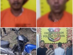 Unit Reskrim Polsek Tanjung Raya Bersama Tekab 308 Presisi Polres Mesuji Berhasil Menangkap Dua Pelaku Pencurian Brondolan buah Sawit Di Desa Muara Tenang.