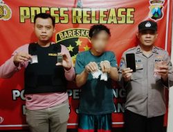 Polisi Ringkus Tiga Pengedar Narkoba Beserta Ratusan Pil Koplo dan Sabu Siap Edar