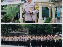 Tabligh Akbar Bersama Gus Iqdam, Polres Kediri Siagakan Ratusan Personil dan Tenaga Kesehatan