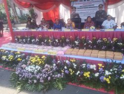 Satresnarkoba Polrestabes Surabaya, Musnahkan 40,8 Kg Sabu dan 26.019 Pil Ekstasi Jaringan Sumatera-Jawa