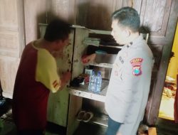 Polsek Pagu Bekuk Pengedar Miras