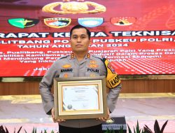 Polres Nganjuk Raih Penghargaan IKPA Terbaik di Lingkup Polri tahun 2023 dari Kemenkeu RI